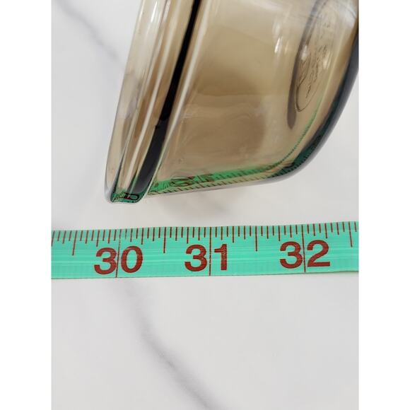 Anchor Custard Cup Small Glass Bowls 6oz Brown Green 70s Dessert Cup x6 USA Vtg - Picture 16 of 16